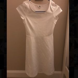 Uniqlo White Dress